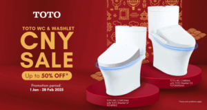 Read TOTO Chinese New Year Sale 2025: Ring in the New Year with Comfort and Style
