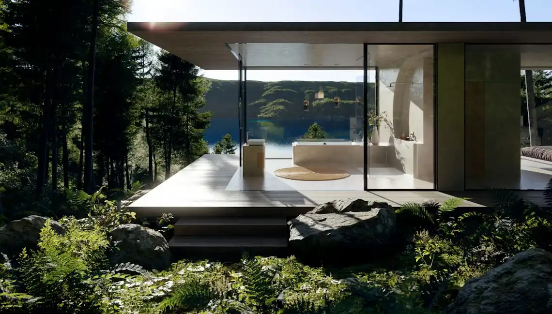Kaldewei freestanding bathtub