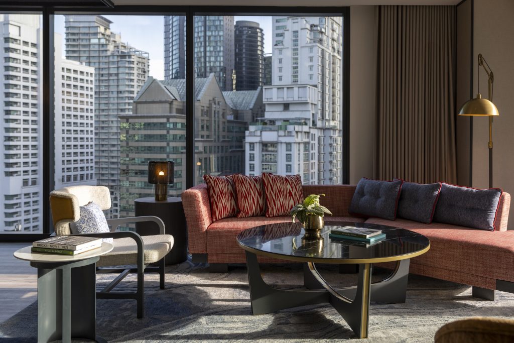 Hyatt Centric KL - Suite Living Area and Balcony