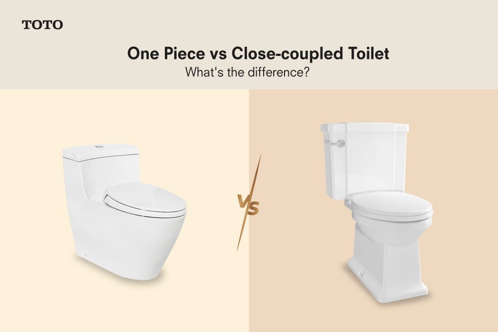 one piece vs. close coupled wc