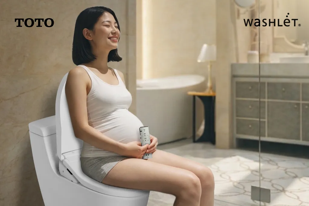 how toto washlet helps women during & after pregnancy